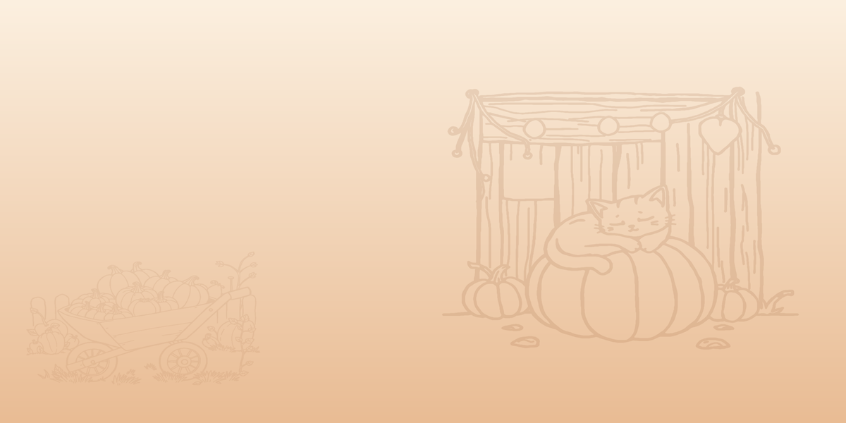 Cozy fall coloring pages banner - Happy Little Pages