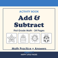 Addition & Subtraction (Grade 1) | Addition & Subtraction Math Workbook (Grade 1)