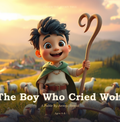 The Boy Who Cried Wolf — A Fable by Aesop, Retold | Ages 4-8 | Instant Download PDF