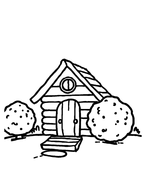 Inside Bold & Easy Coloring Book — 60 Printable Pages | Cozy Nature & Quiet Places | In - sample page