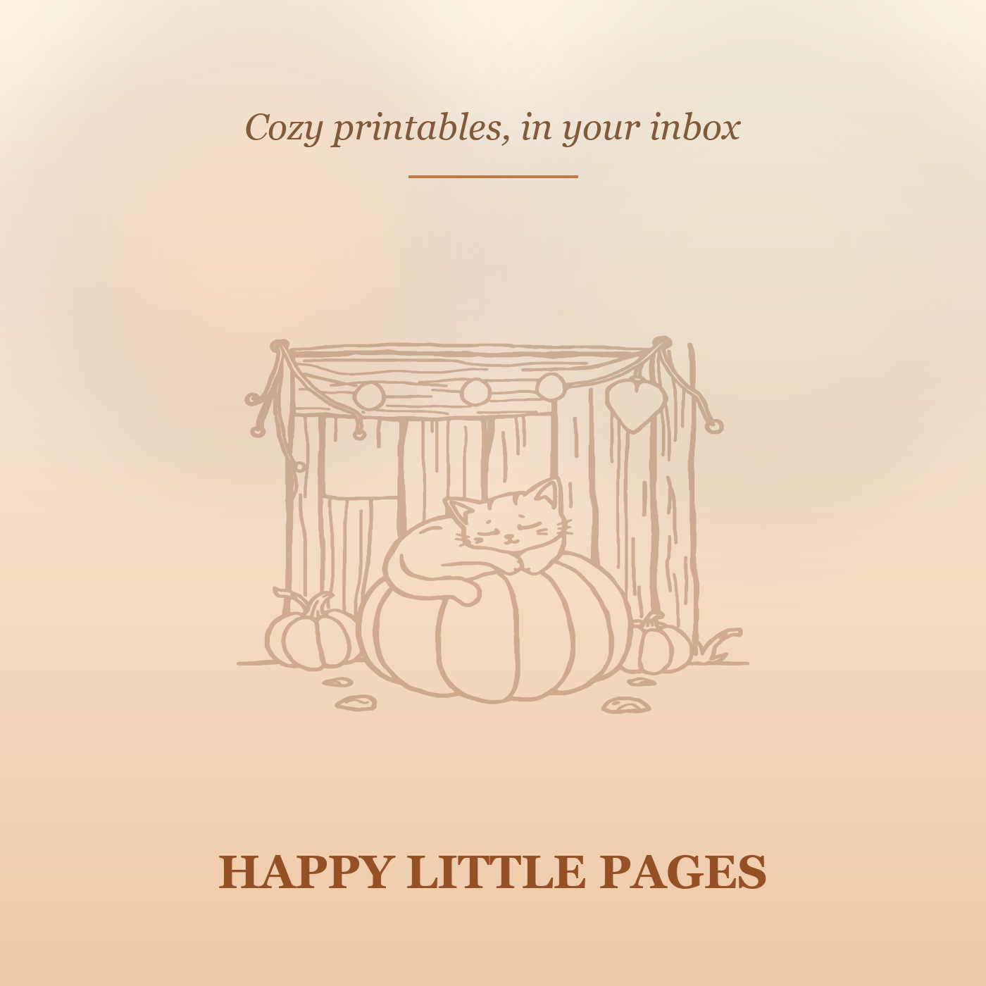 Happy Little Pages newsletter