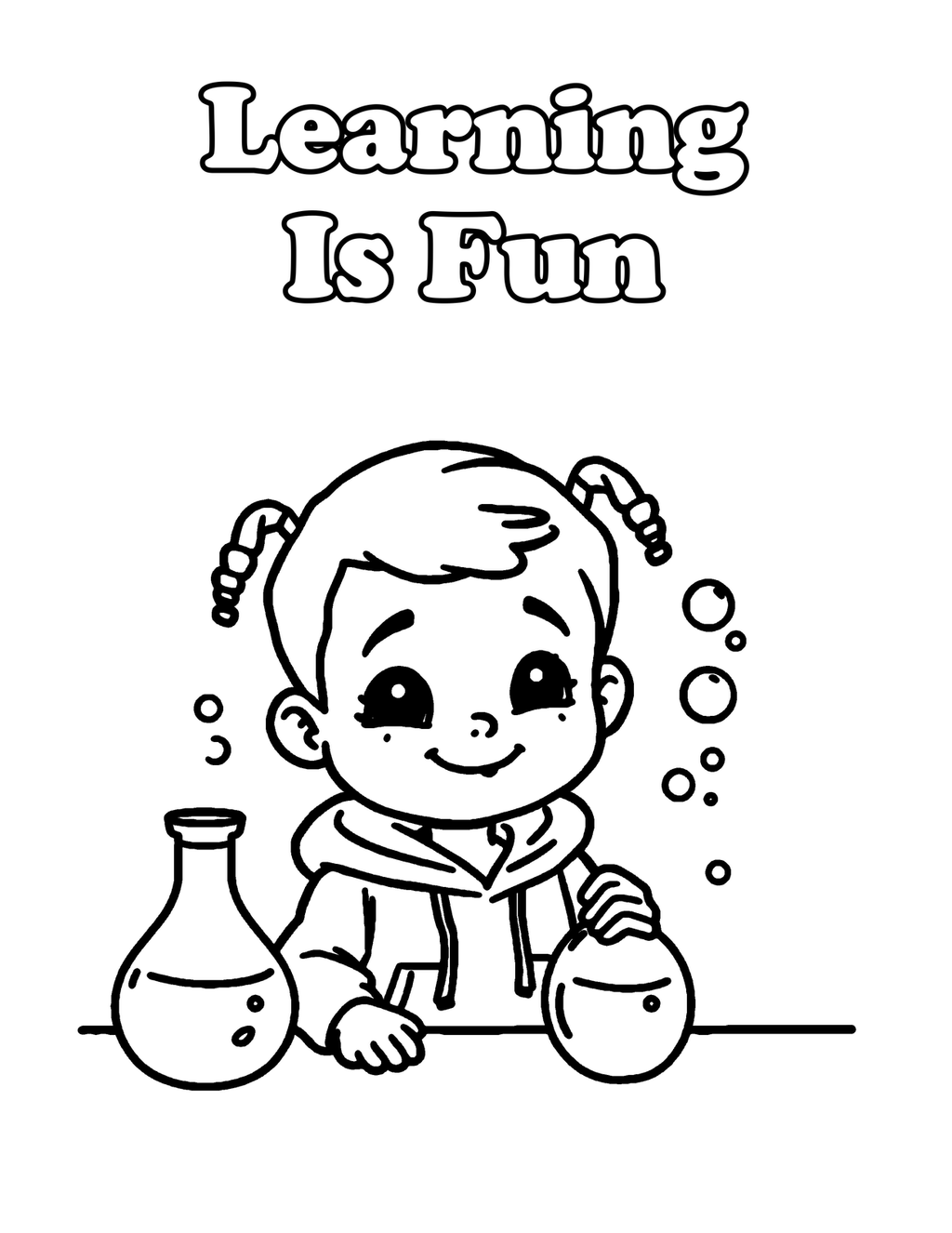 Inside I Can't Do It... YET! — Growth Mindset Affirmation Coloring Book for Kids, Ages  - sample page
