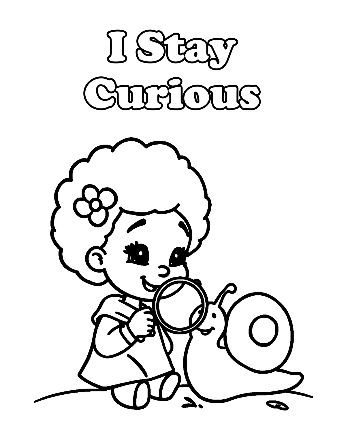 Inside I Can't Do It... YET! — Growth Mindset Affirmation Coloring Book for Kids, Ages  - sample page