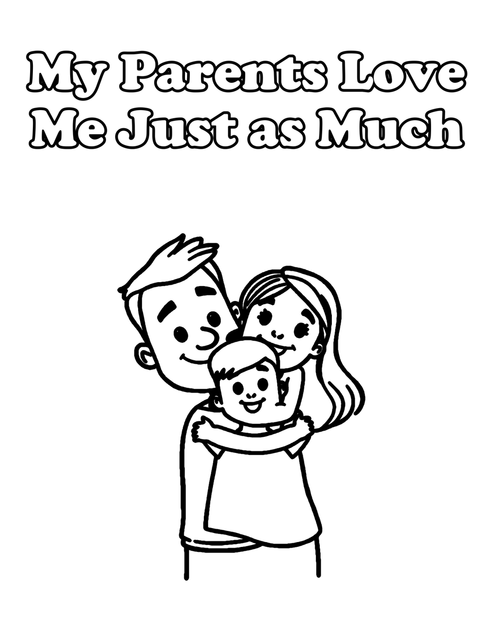 Inside I'm a Big Brother! — New Baby Affirmation Coloring Book, Ages 3-6 | 40 Printable - sample page