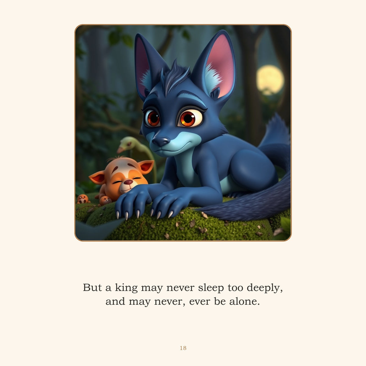 Inside The Blue Jackal — A Tale from the Panchatantra, Retold | Ages 4-8 | Instant Down - sample page