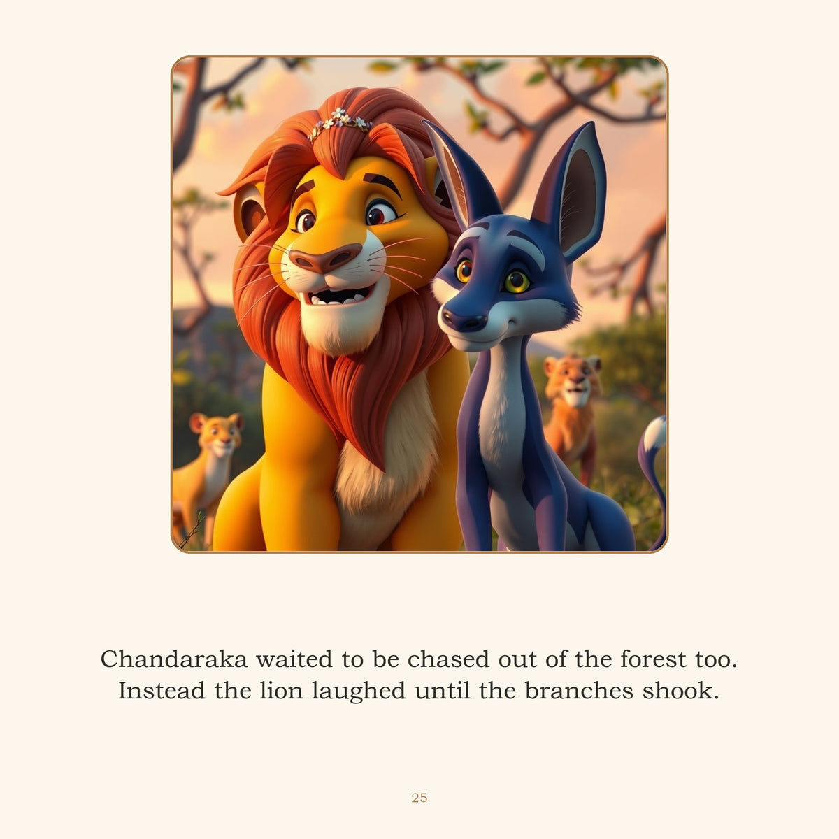 Inside The Blue Jackal — A Tale from the Panchatantra, Retold | Ages 4-8 | Instant Down - sample page
