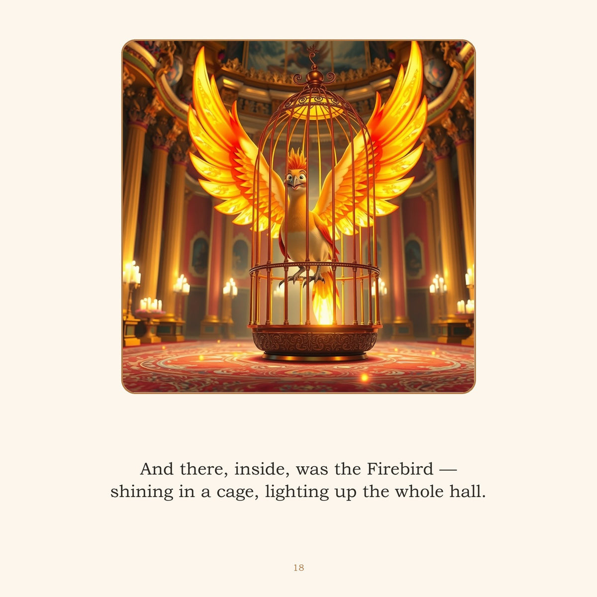 Inside The Firebird — A Russian Folktale Retold | Ages 4-8 | Instant Download PDF - sample page