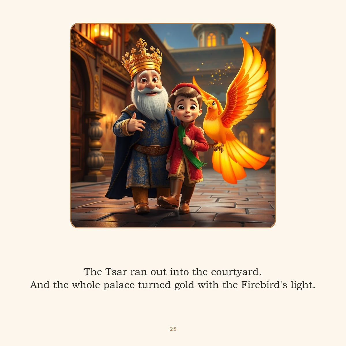 Inside The Firebird — A Russian Folktale Retold | Ages 4-8 | Instant Download PDF - sample page
