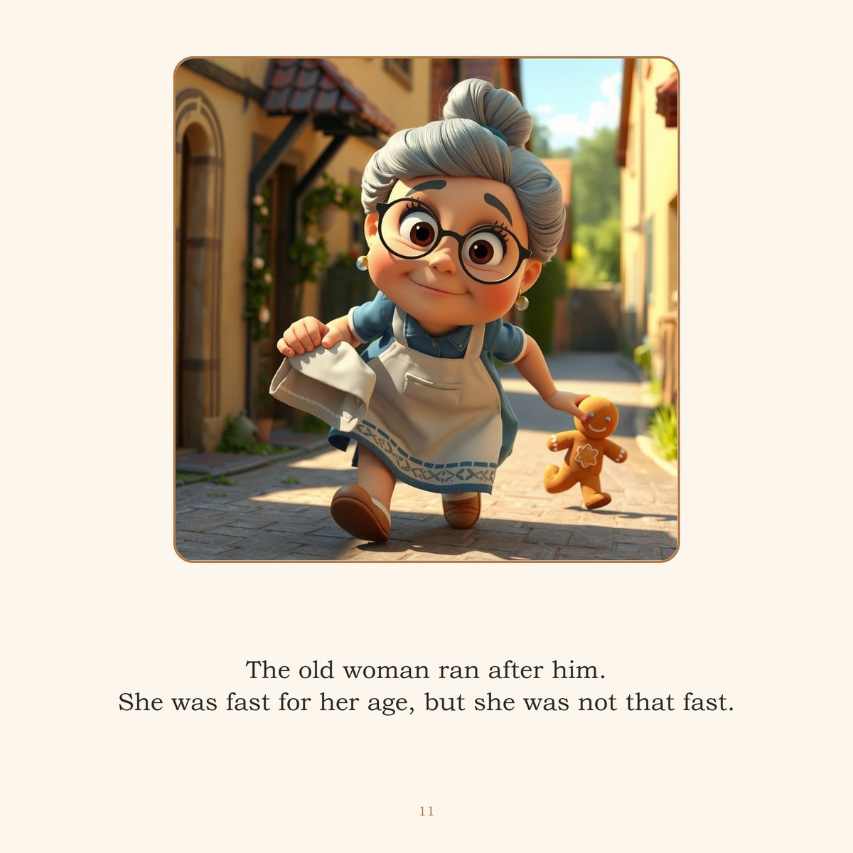 Inside The Gingerbread Man — A Classic Folk Tale, Retold | Ages 4-8 | Instant Download  - sample page