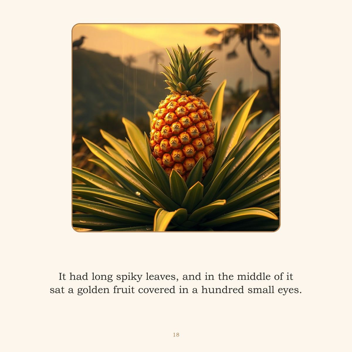 Inside The Legend of the Pineapple — A Filipino Folk Tale, Retold | Ages 4-8 | Instant  - sample page
