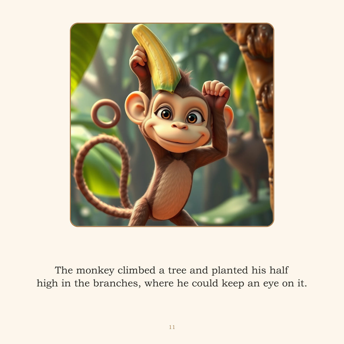 Inside The Monkey and the Turtle — A Filipino Folk Tale, Retold | Ages 4-8 | Instant Do - sample page